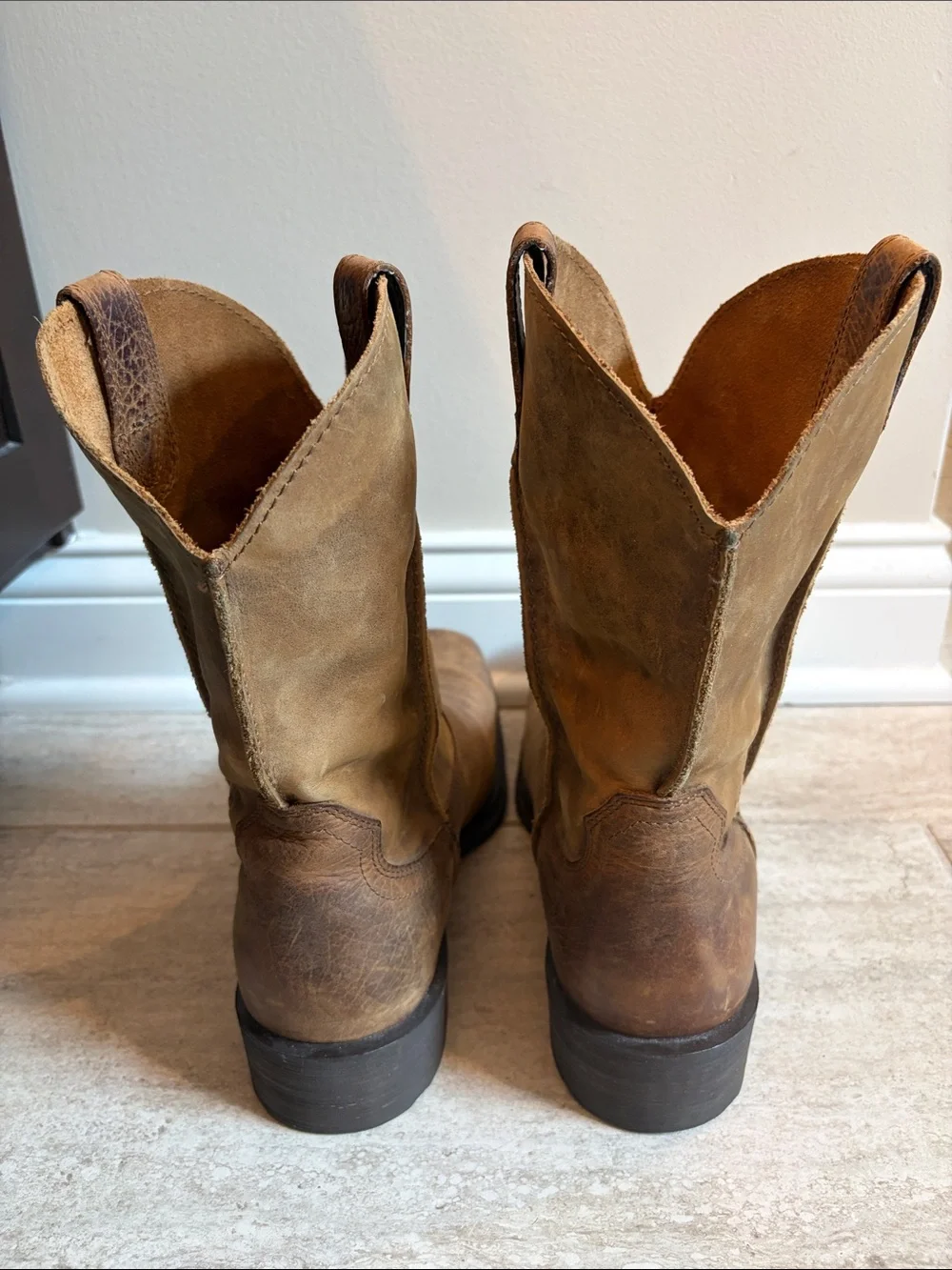Ariat Men’s Rambler Western Boots - Square Toe, Size 11.5EE, Brown, 10002317